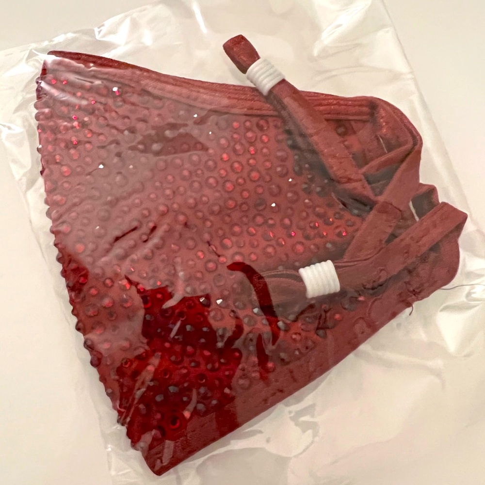 Brand New Rhinestone Face Mask